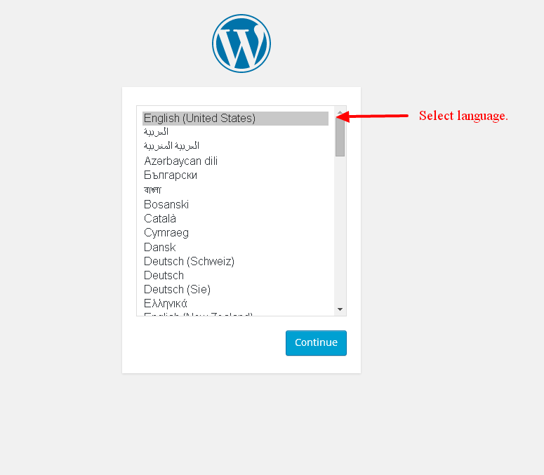 wordpres-installation-select-language