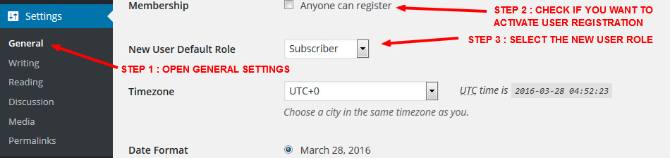Disable User Registration in WordPress