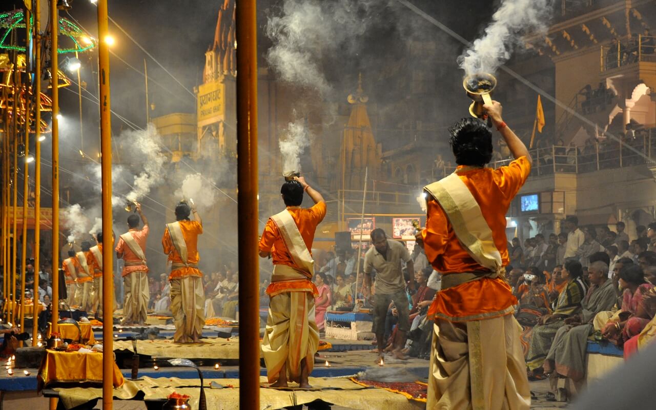 The Ganga Arti,Varanasi